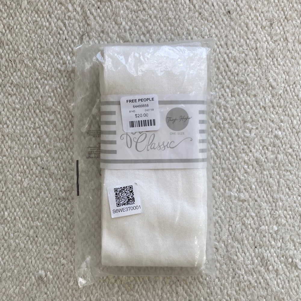 Free people thigh high socks